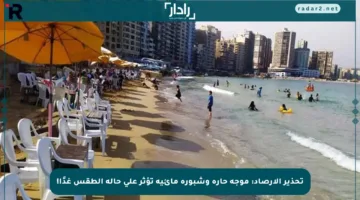 تحذير الأرصاد: موجة حارة وشبورة مائية تؤثر على حالة الطقس غدًا!